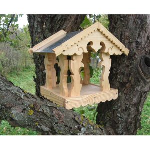 מזין ציפורים - בחיתוך לייזר