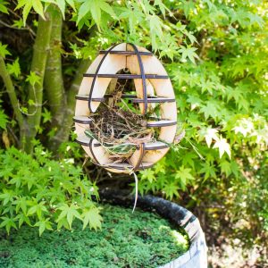 של תבנית בית ציפורים - בחיתוך לייזר