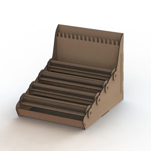 מחזיק צמיד ארגונית תכשיטים - בחיתוך לייזר