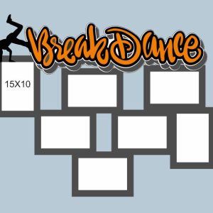 מסגרת ברייק דאנס - בחיתוך לייזר