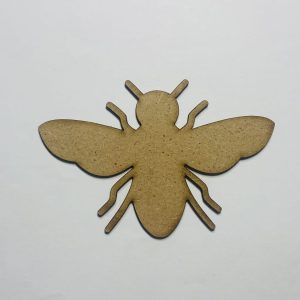 מגזרת דבורה באמבל בצורת עץ לא גמור - בחיתוך לייזר