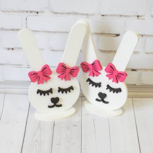 מעמד גומי באני מעמד לרצועת שיער - בחיתוך לייזר