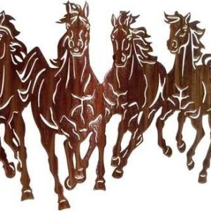 קוואלי (סוסים) - בחיתוך לייזר