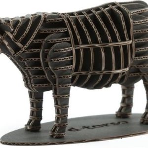 פאזל תלת מימד של פרה - בחיתוך לייזר