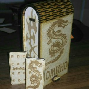 D O M I N O פאזל תלת מימד - בחיתוך לייזר