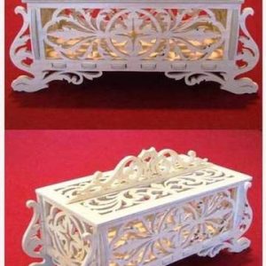 קופסה מעוצבת - בחיתוך לייזר