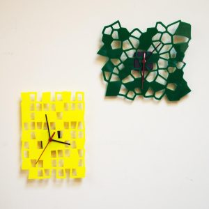 שעוני אקריליק דקורטיביים - בחיתוך לייזר