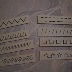 שבלונות דקורטיביות - בחיתוך לייזר