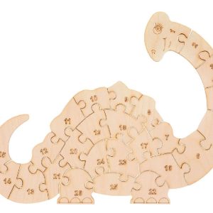 משחק דינופאזל לילדים - בחיתוך לייזר
