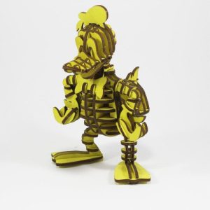 פאזל תלת מימד של דונלד דאק - בחיתוך לייזר