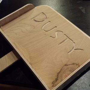 מחבת אבק - בחיתוך לייזר