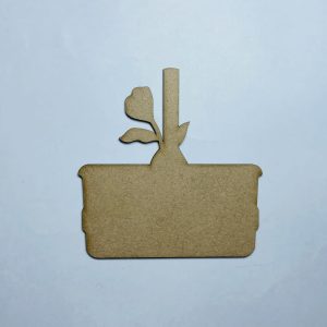 מגזרת סל פסחא צורת עץ לא גמורה - בחיתוך לייזר