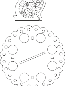 מעמד לביצים - בחיתוך לייזר