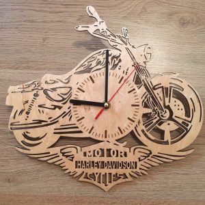 שעון הארלי דיווידסון - בחיתוך לייזר