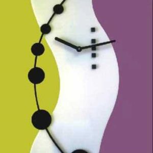 תבנית שעון היי-טק - בחיתוך לייזר