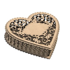 קופסת תכשיטים - בחיתוך לייזר