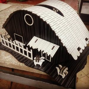 קולביי ג'דיד - בחיתוך לייזר