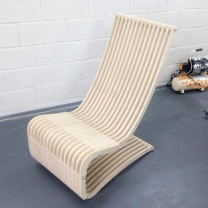 Kreslo Fanera 18 מ"מ - בחיתוך לייזר