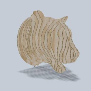 נָמֵר - בחיתוך לייזר