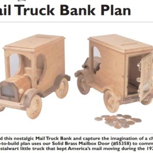 דואר משאית תכניות - בחיתוך לייזר