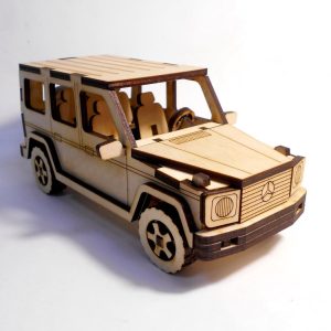 פאזל תלת מימד של מרצדס בנץ G Class - בחיתוך לייזר