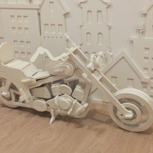 אופנוע HD1 - בחיתוך לייזר