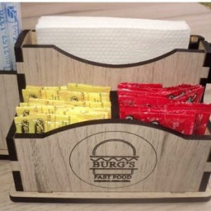 מפיות ושקיות - בחיתוך לייזר