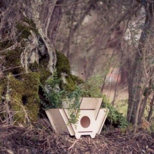 תיבת קינון - בחיתוך לייזר