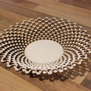 קערת חפיפה - בחיתוך לייזר