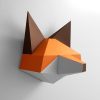 Papercraft Fox Pepakura דפוס - בחיתוך לייזר