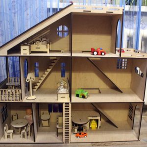 פרקובקה - בחיתוך לייזר