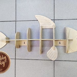 מדף דגים פולקה ריבה - בחיתוך לייזר