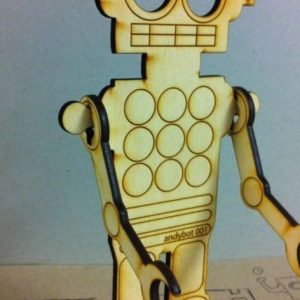 רוֹבּוֹט - בחיתוך לייזר