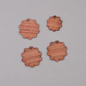 צורת חיתוך עיגול מסולסל - בחיתוך לייזר