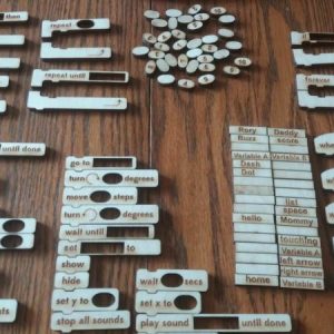 בלוקים לשריטות - בחיתוך לייזר