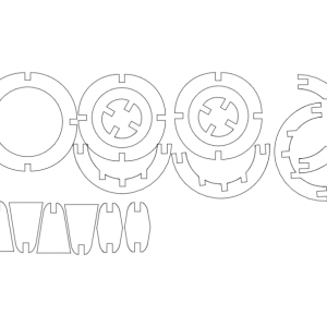 כַּדוּר - בחיתוך לייזר