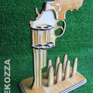 סטנד אקדח - בחיתוך לייזר