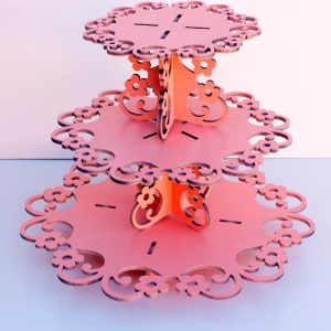 לעמוד על עוגה - בחיתוך לייזר