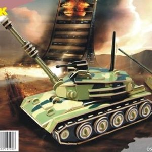 טנק 3D - בחיתוך לייזר