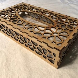 קופסת רקמות - בחיתוך לייזר