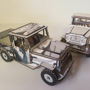 טויוטה לנד קרוזר דיקט - בחיתוך לייזר