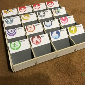 תיבת מיון לכרטיסי מסחר - בחיתוך לייזר