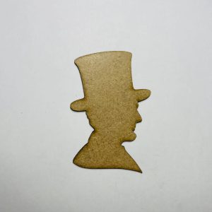 עץ לא גמור מגזרת אברהם לינקולן - בחיתוך לייזר