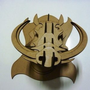 חזיר יבלות פומבה - בחיתוך לייזר