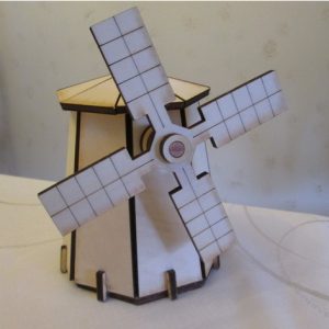 טַחֲנַת רוּחַ - בחיתוך לייזר