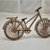 אופניים מעץ - בחיתוך לייזר