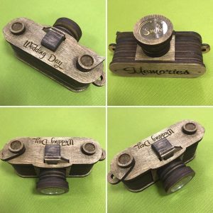 מצלמת עץ - בחיתוך לייזר