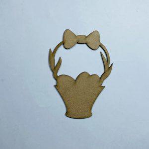 צורת סל פסחא מעץ למלאכת יד - בחיתוך לייזר