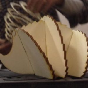 קיפוד עץ - בחיתוך לייזר