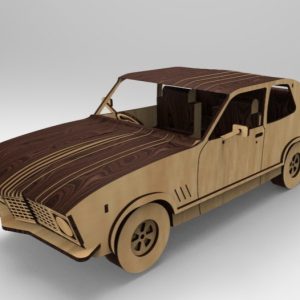 ערכת רכב מדגם Holden LJ Torana מעץ - בחיתוך לייזר